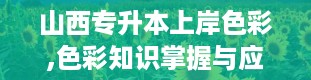 山西专升本上岸色彩,色彩知识掌握与应试技巧