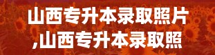 山西专升本录取照片,山西专升本录取照片背后的故事